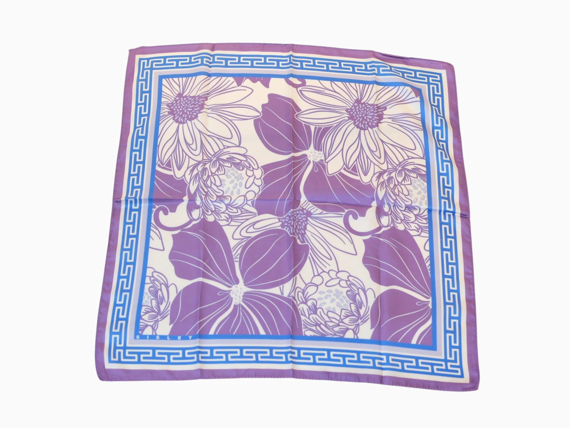 Sisley Flora Bandana Mavi-mor