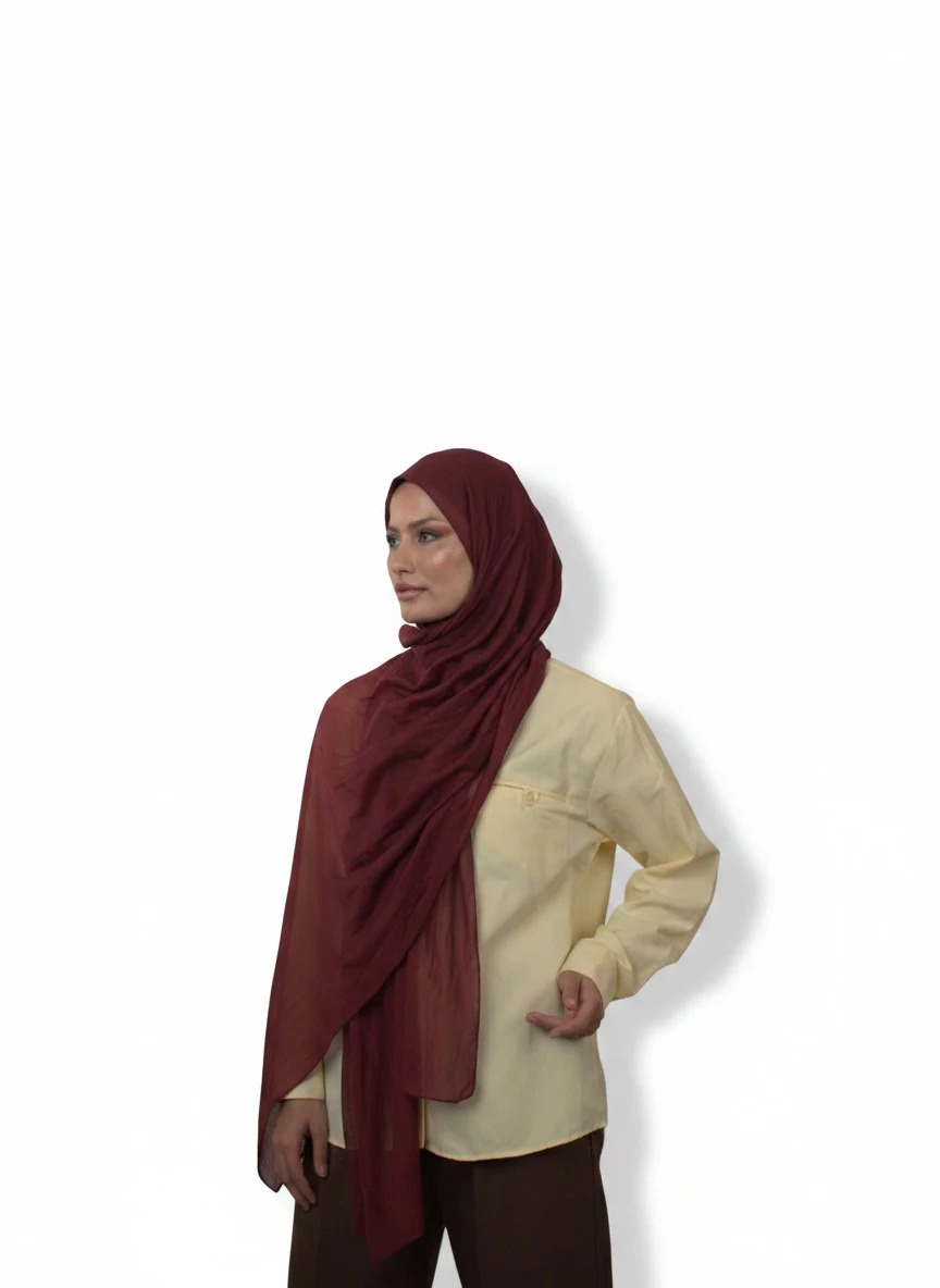 Harem Scarf Allya Şal Bordo