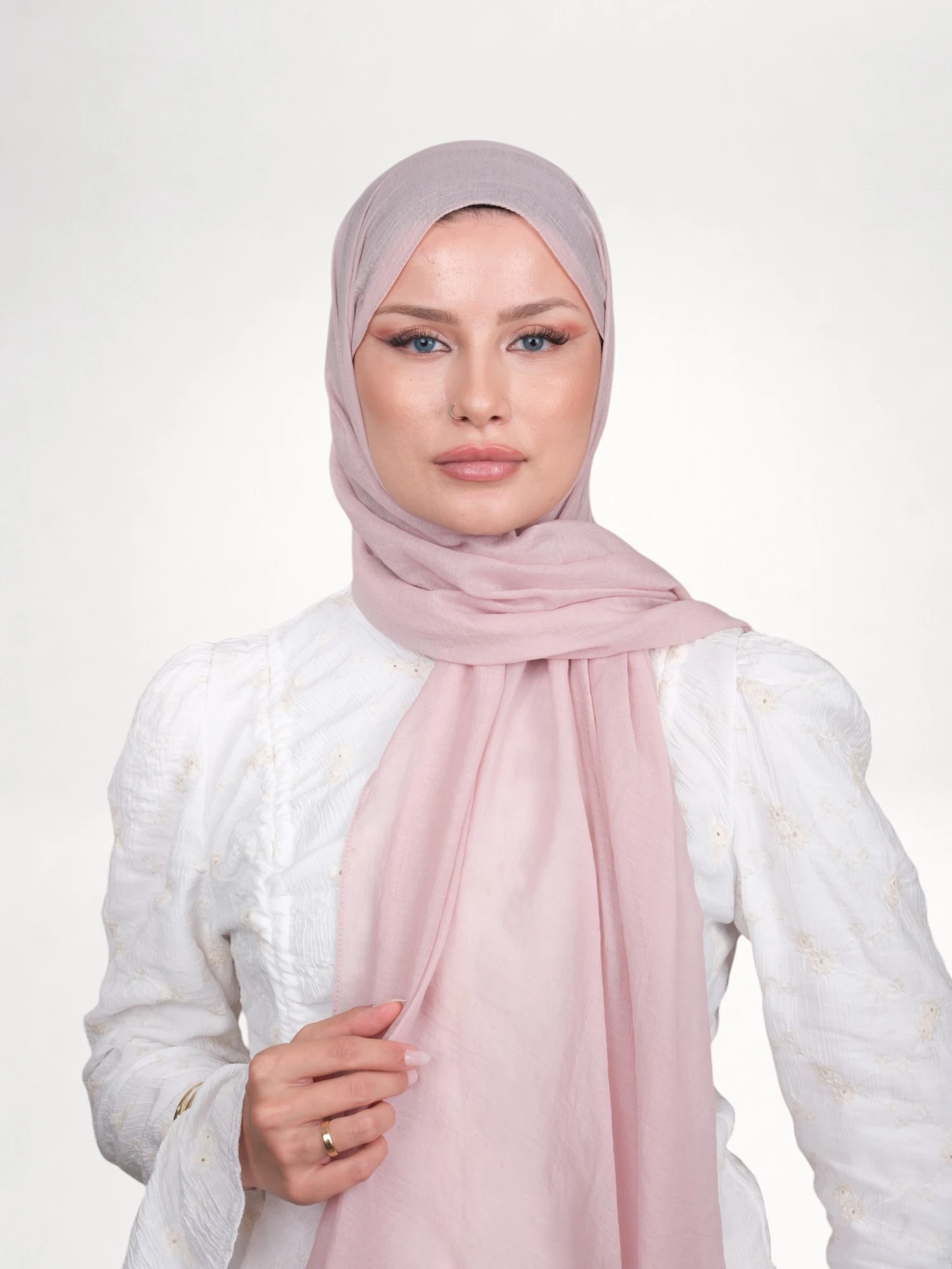 Harem Scarf Allya Şal Pudra