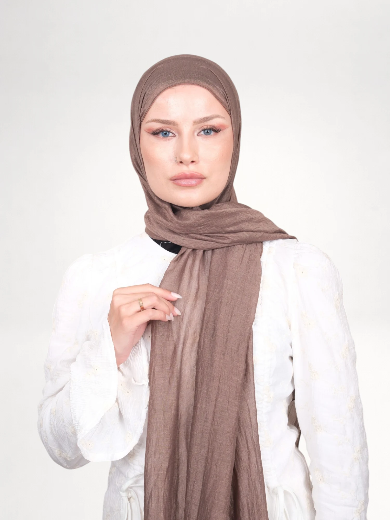 Harem Scarf Allya Şal Ky.Vizon