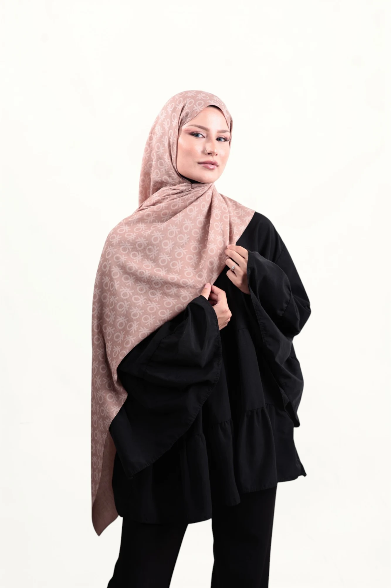 Benetton Elegante Şal Uno Latte