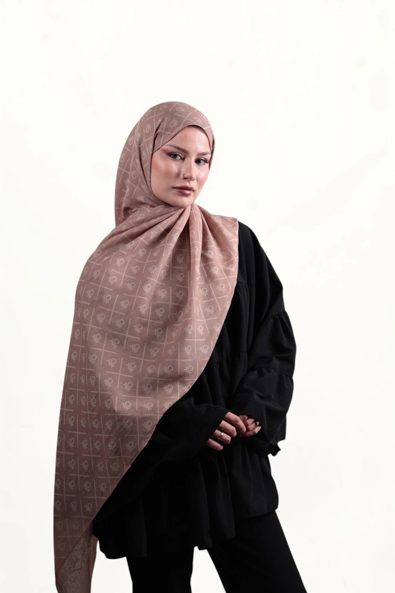 Benetton Elegante Dos Şal Latte