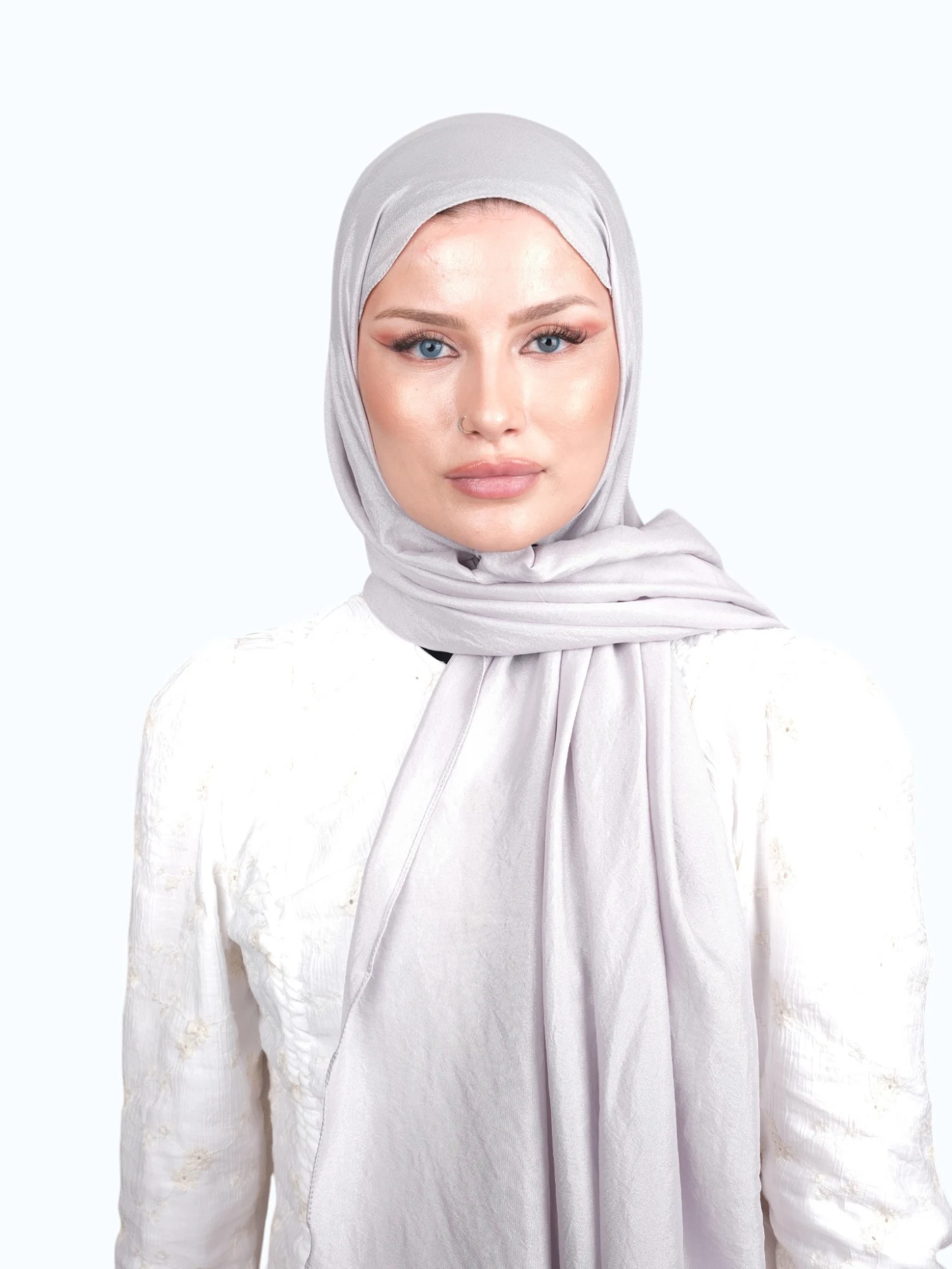 Harem Scarf Brisa Vual Şal Gümüş
