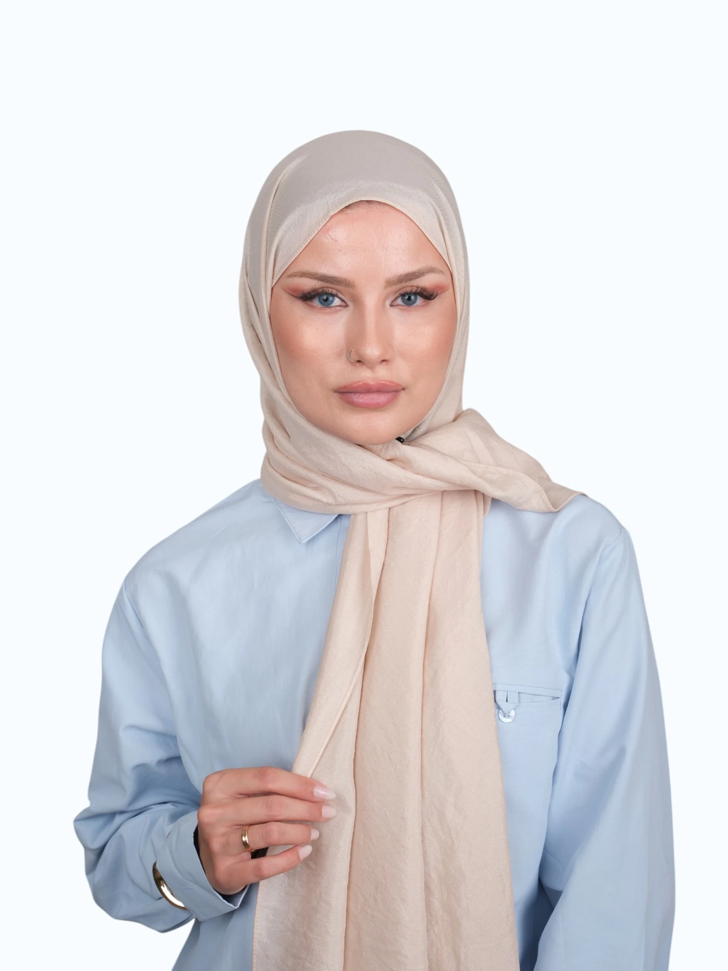 Harem Scarf Brisa Vual Şal Kum Beji