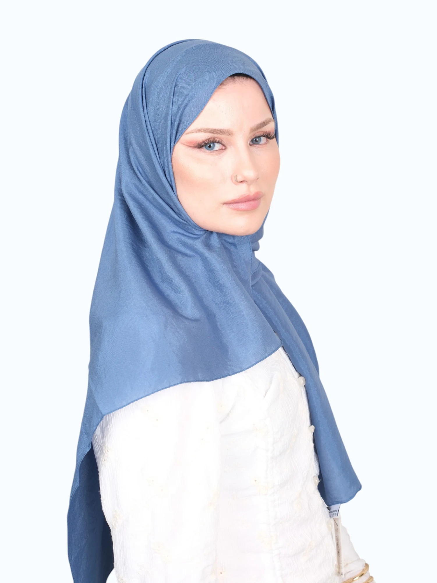 Harem Scarf Brisa Vual Şal İndigo