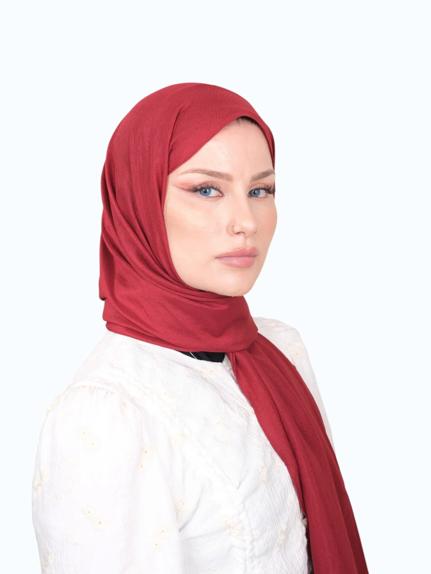 Harem Scarf Brisa Vual Şal Bordo