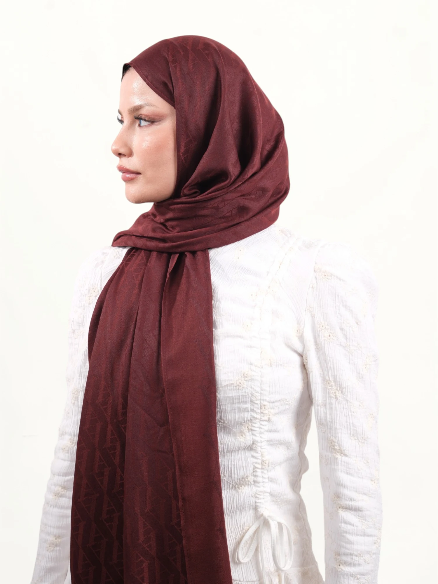 Armine Edition Şal Bordo