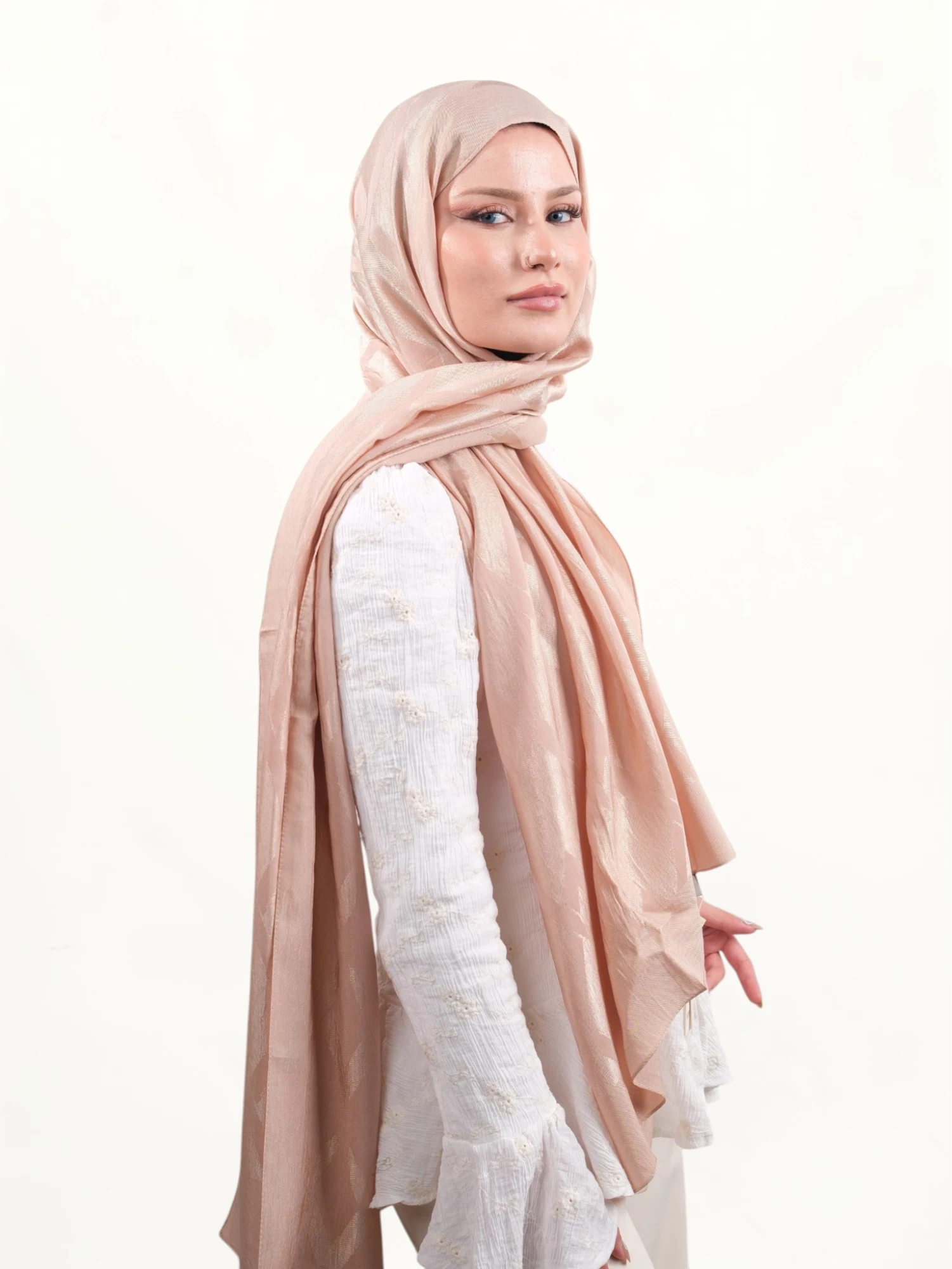 Armine Lyocell Şal Pudra