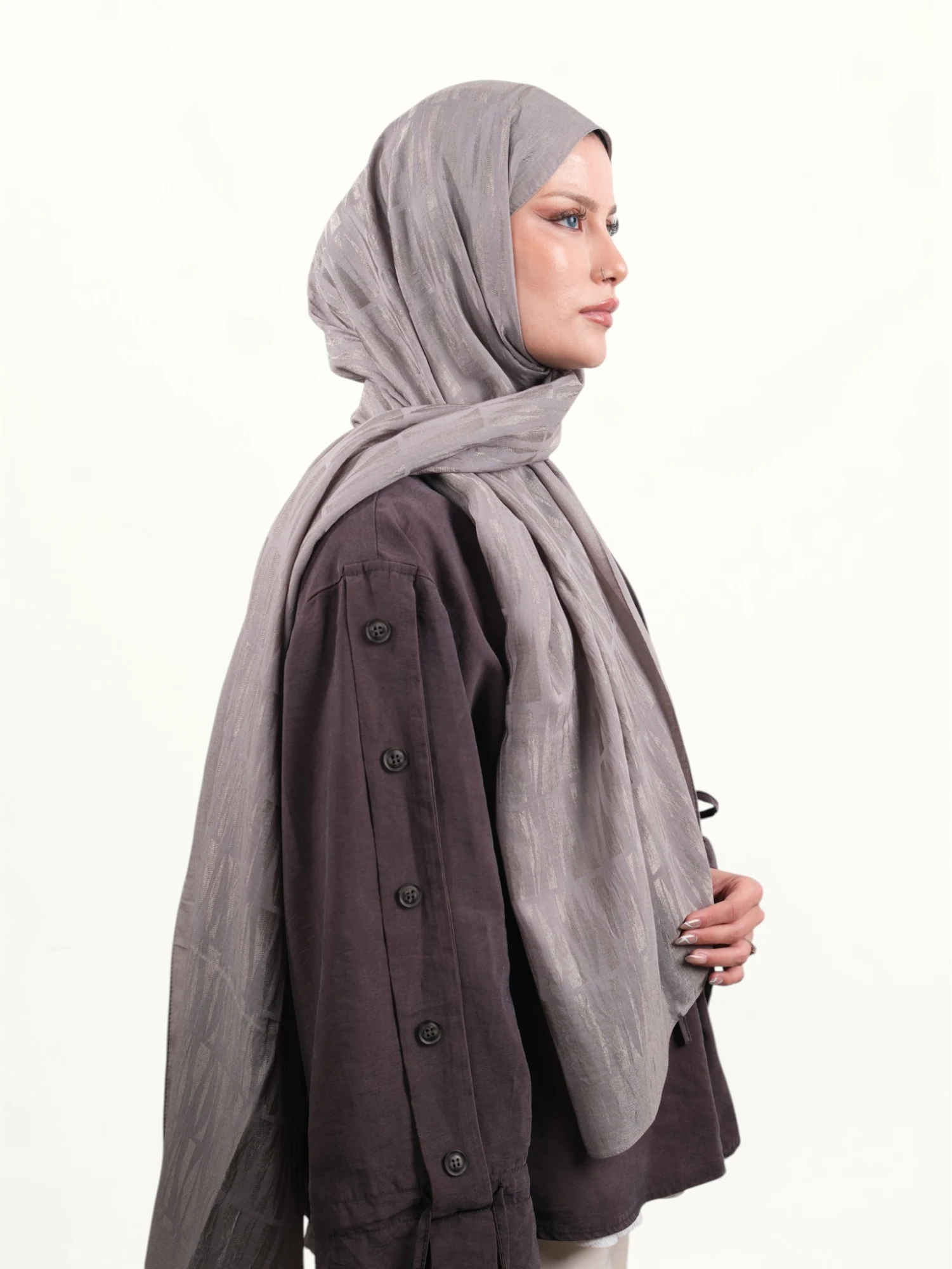 Armine Lyocell Şal Vizon-01