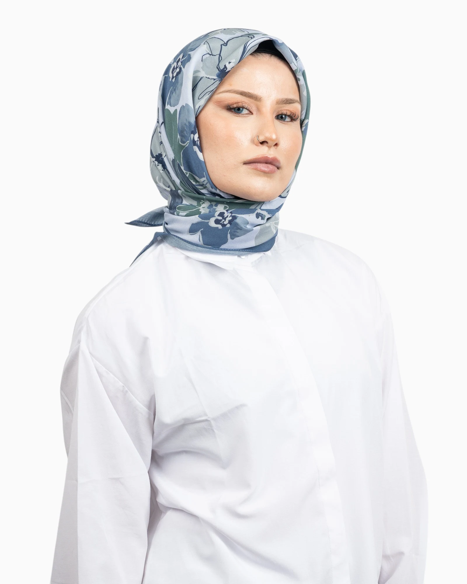 Belli Fresh Modal Eşarp Mavi-17