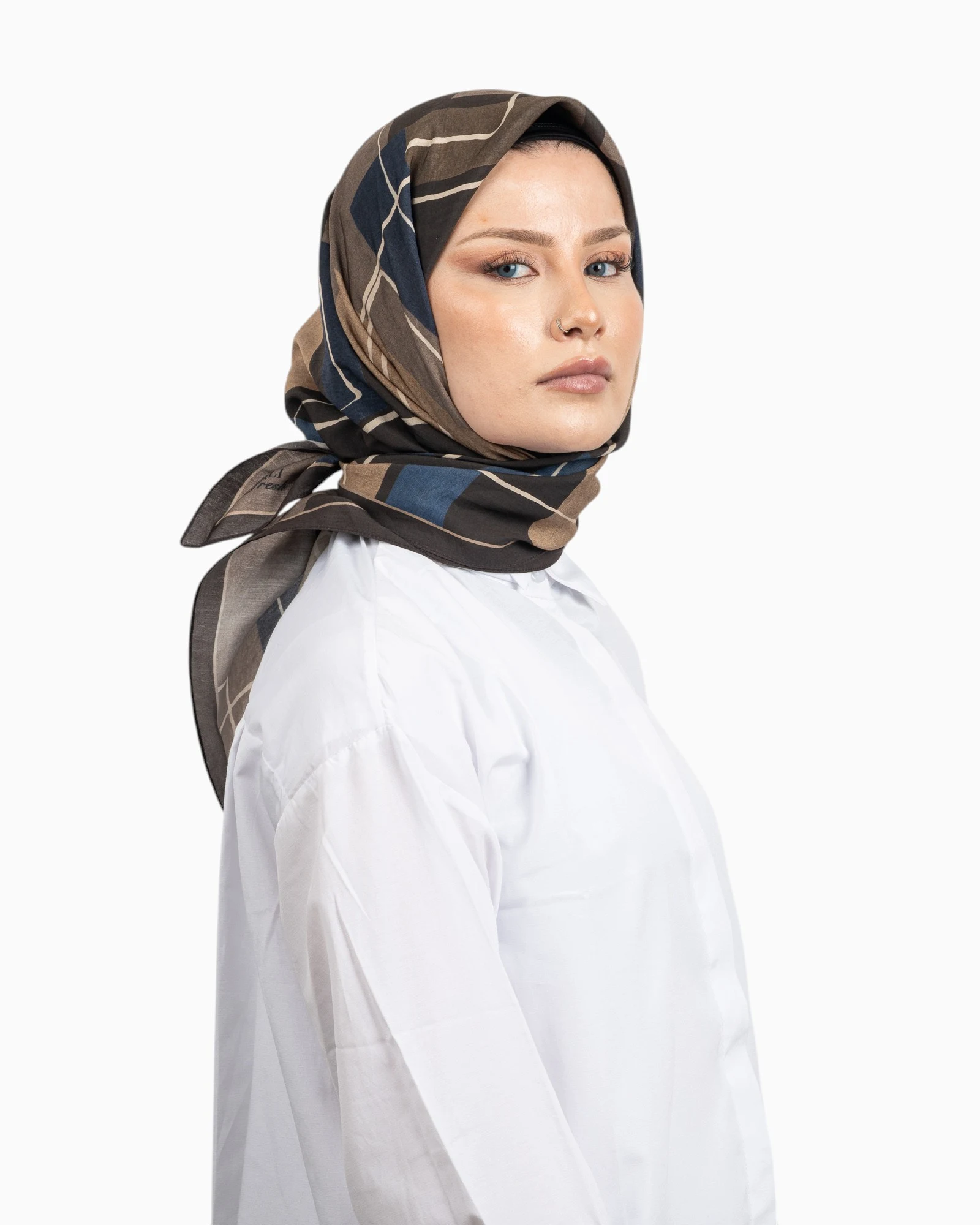 Belli Fresh Modal Eşarp Kahve-32
