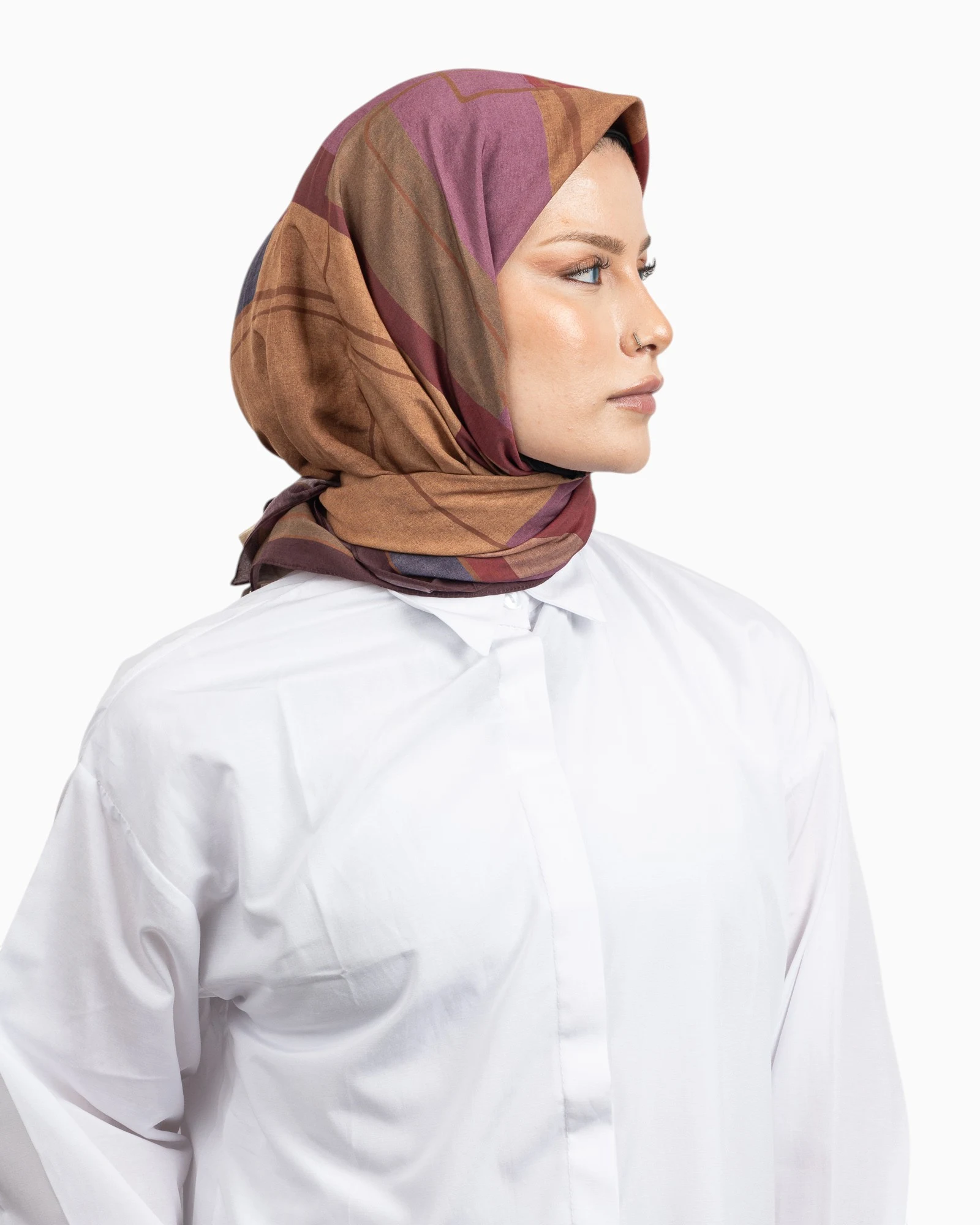 Belli Fresh Modal Eşarp Bordo-01