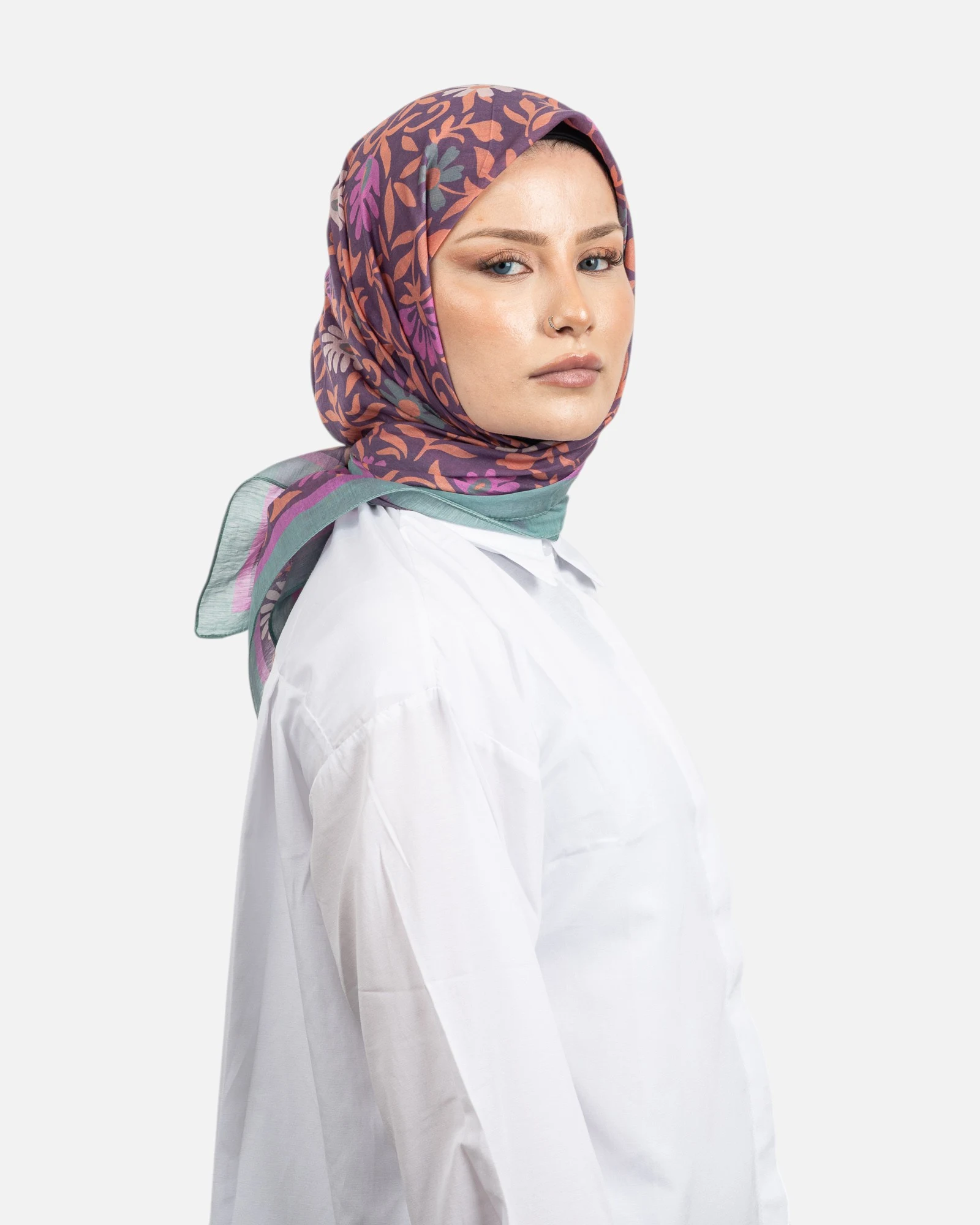 Belli Fresh Rozy Eşarp Mor-09