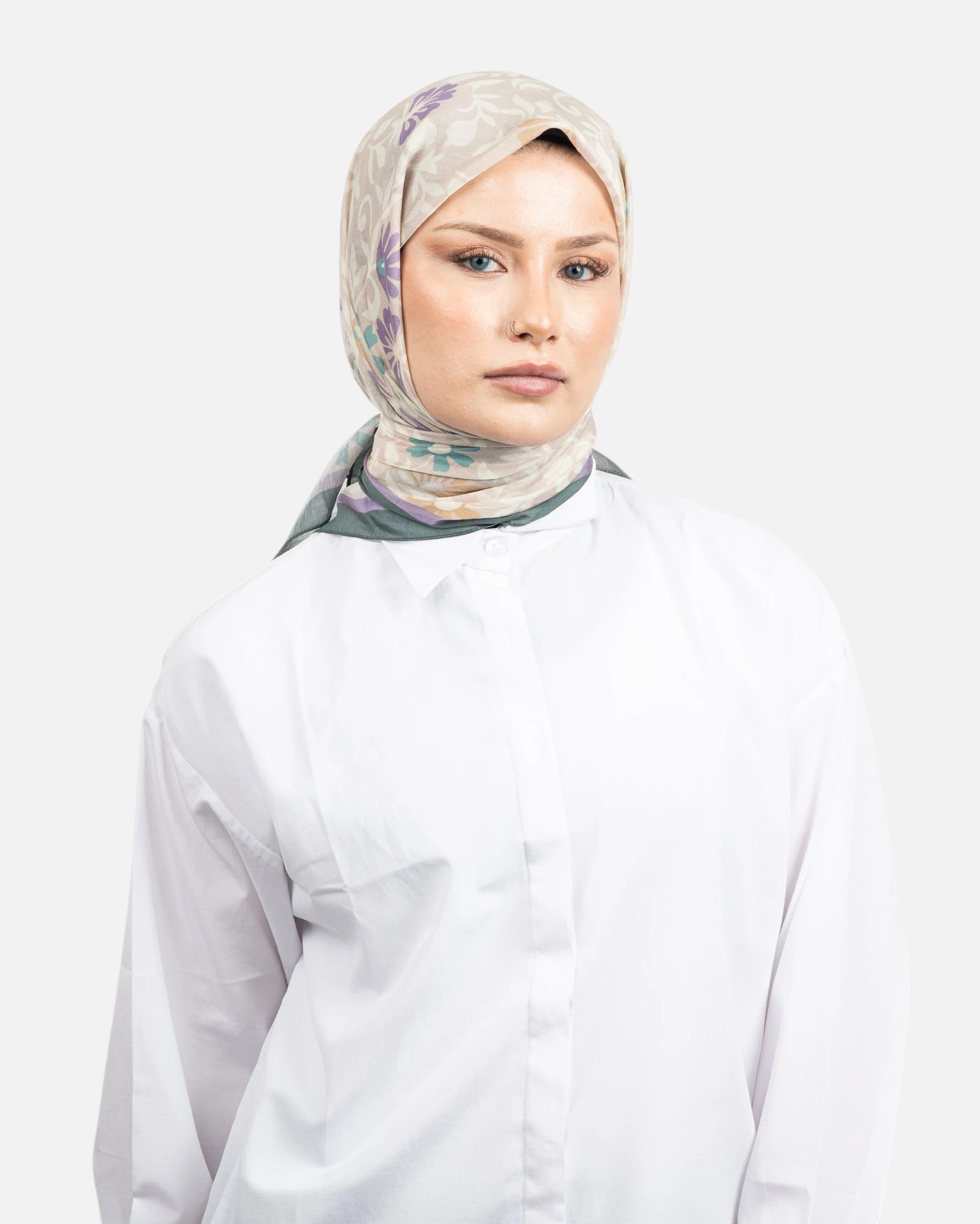 Belli Fresh Rozy Eşarp Krem-25