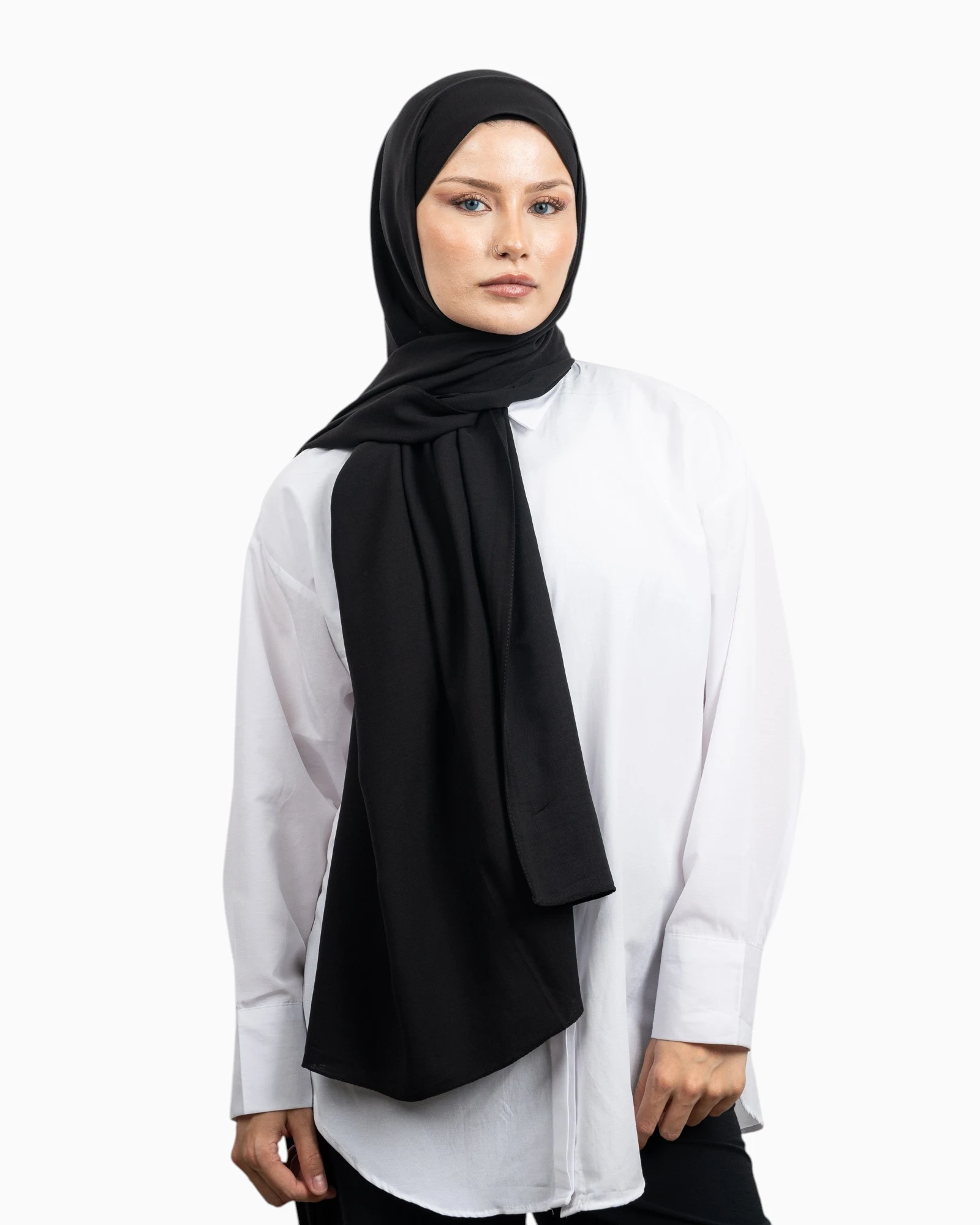 Belli Fresh Coral Şal Siyah
