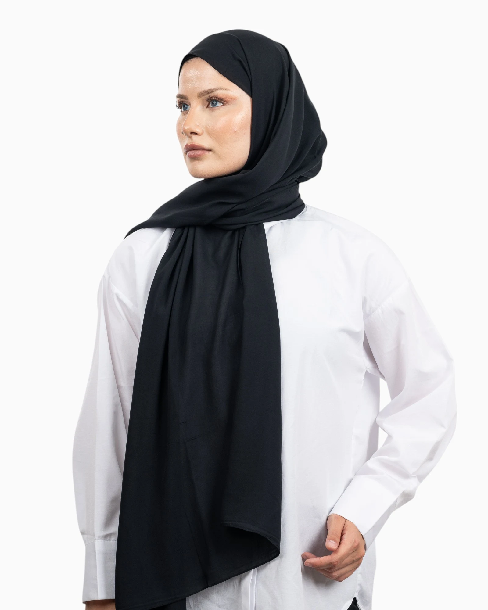 Belli Fresh Viskon Şal Siyah