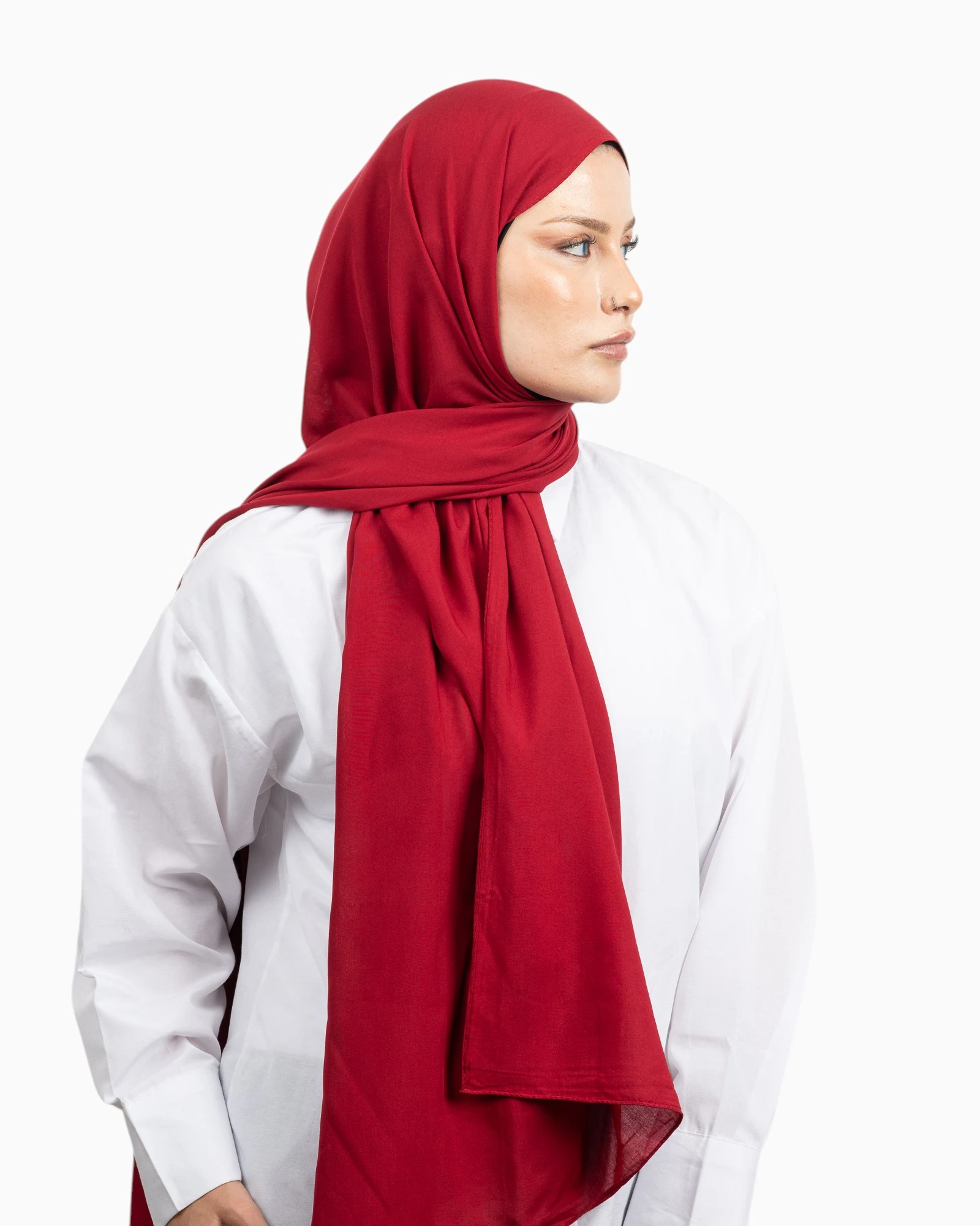 Belli Fresh Viskon Şal Kırmızı-2230