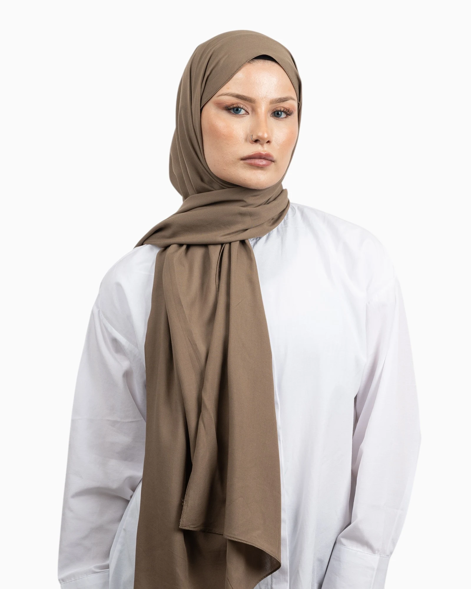 Belli Fresh Viskon Şal Kahve-7320
