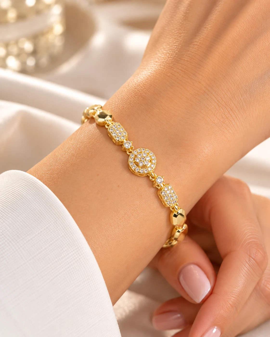 Xuping 14K Gold Kaplama Bileklik