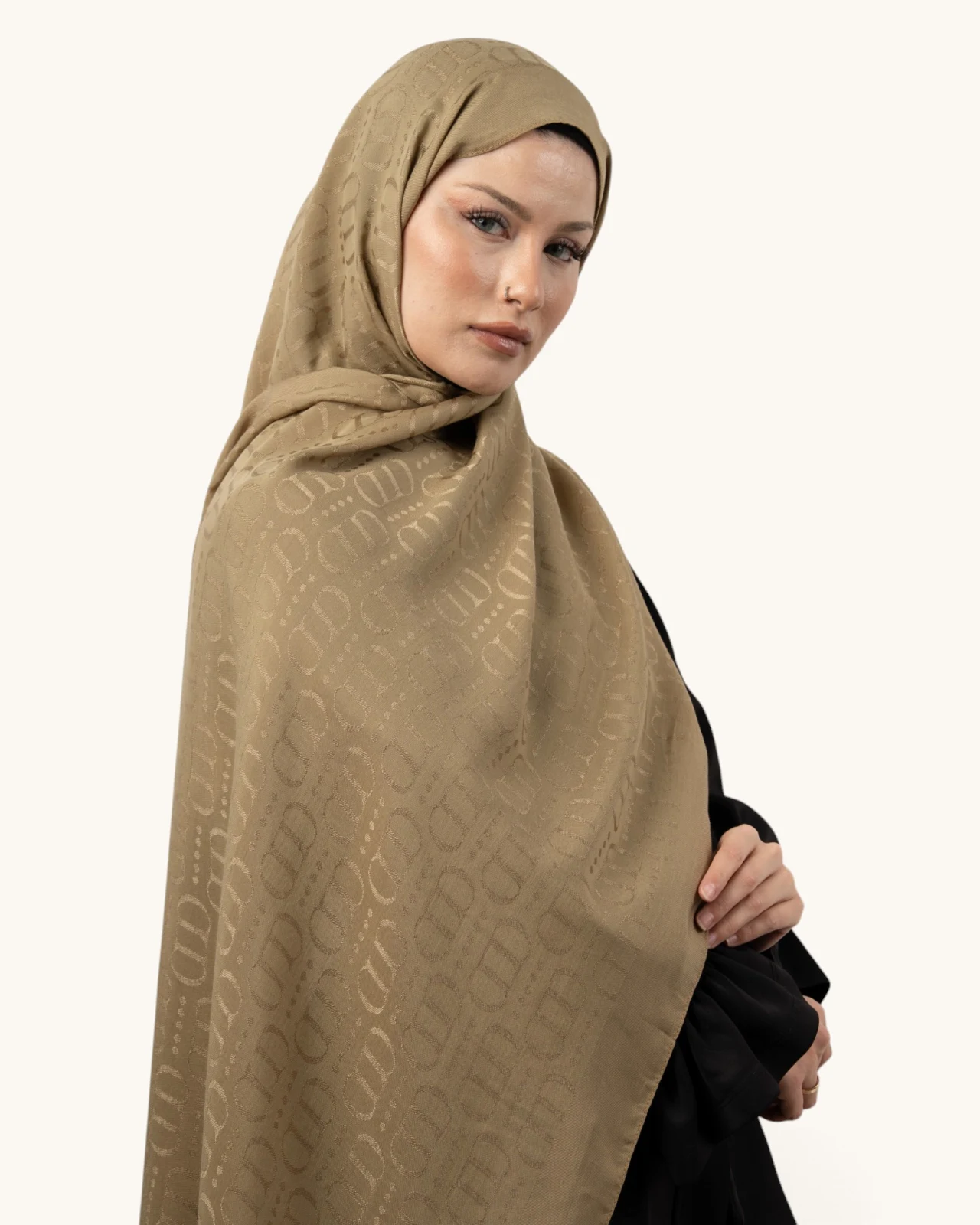 Carell Liora Pamuk Luxe Şal Ceviz
