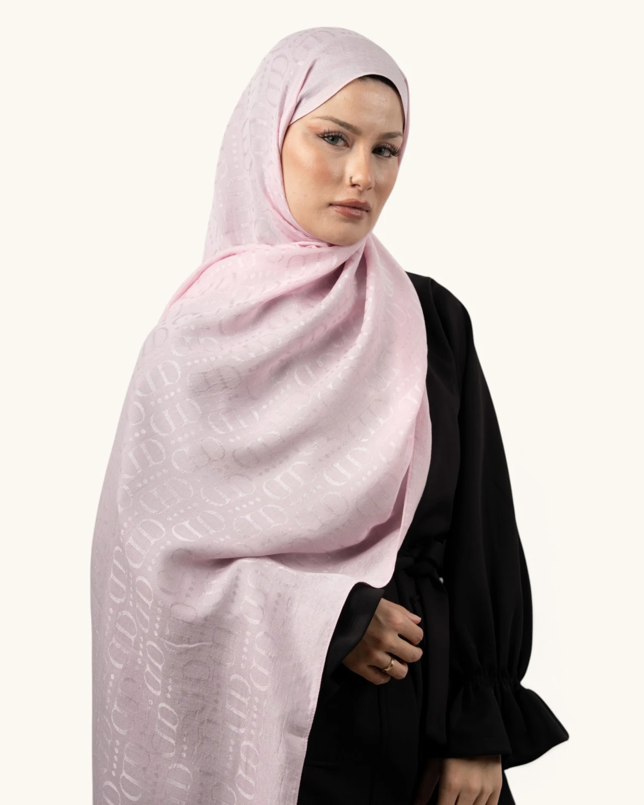 Carell Liora Pamuk Şal Pembe