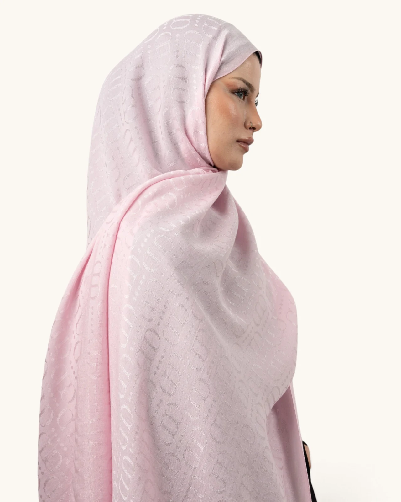 Carell Liora Pamuk Şal Pembe