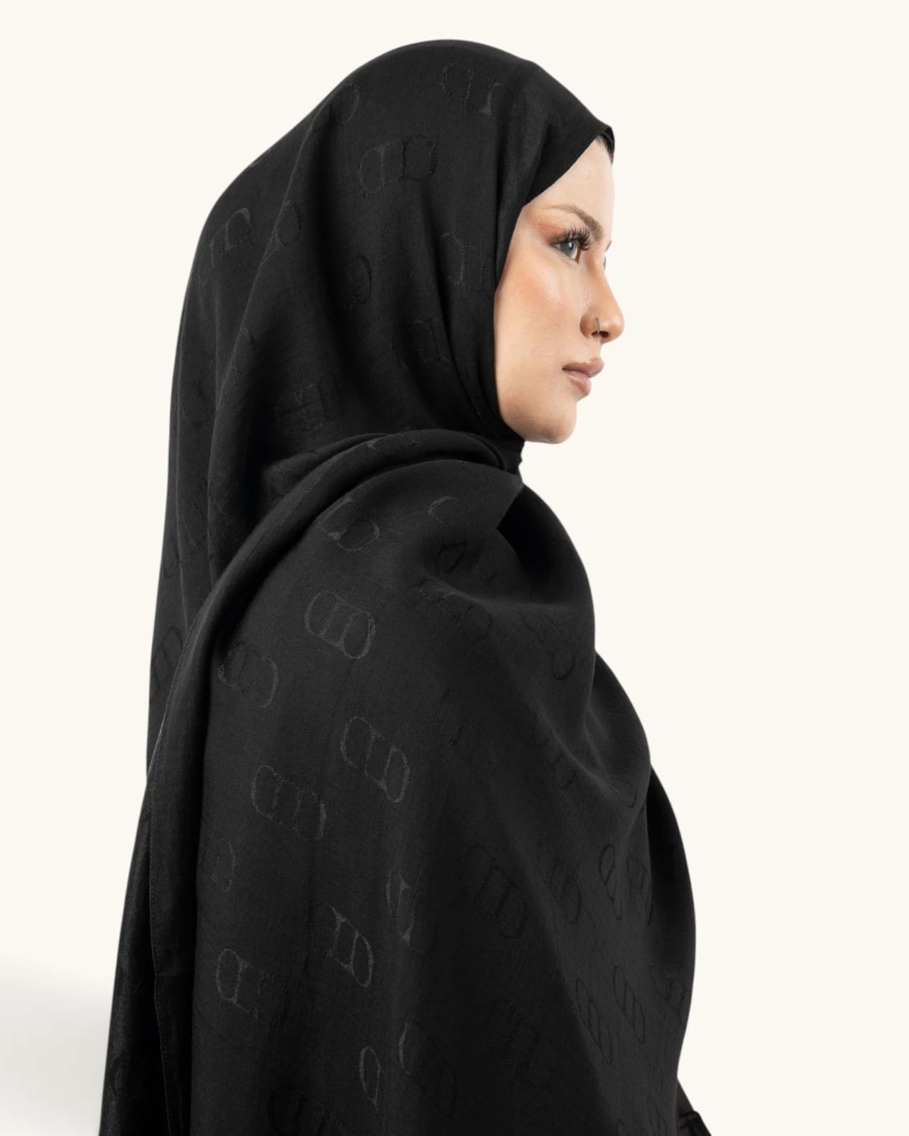 Carell Liora Pamuk Şal Siyah