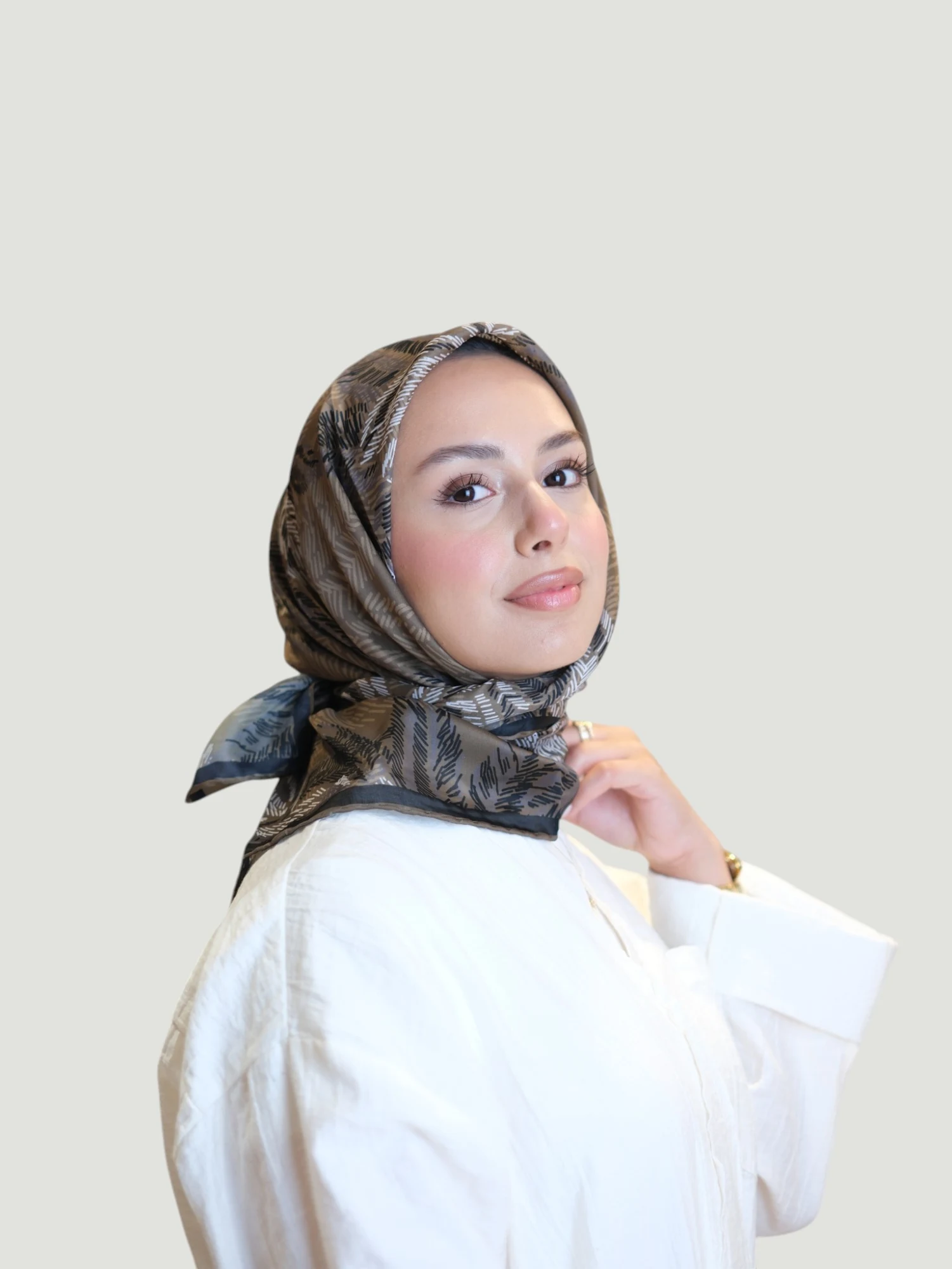 Shawl Secret Loi Silk Eşarp Ağaç