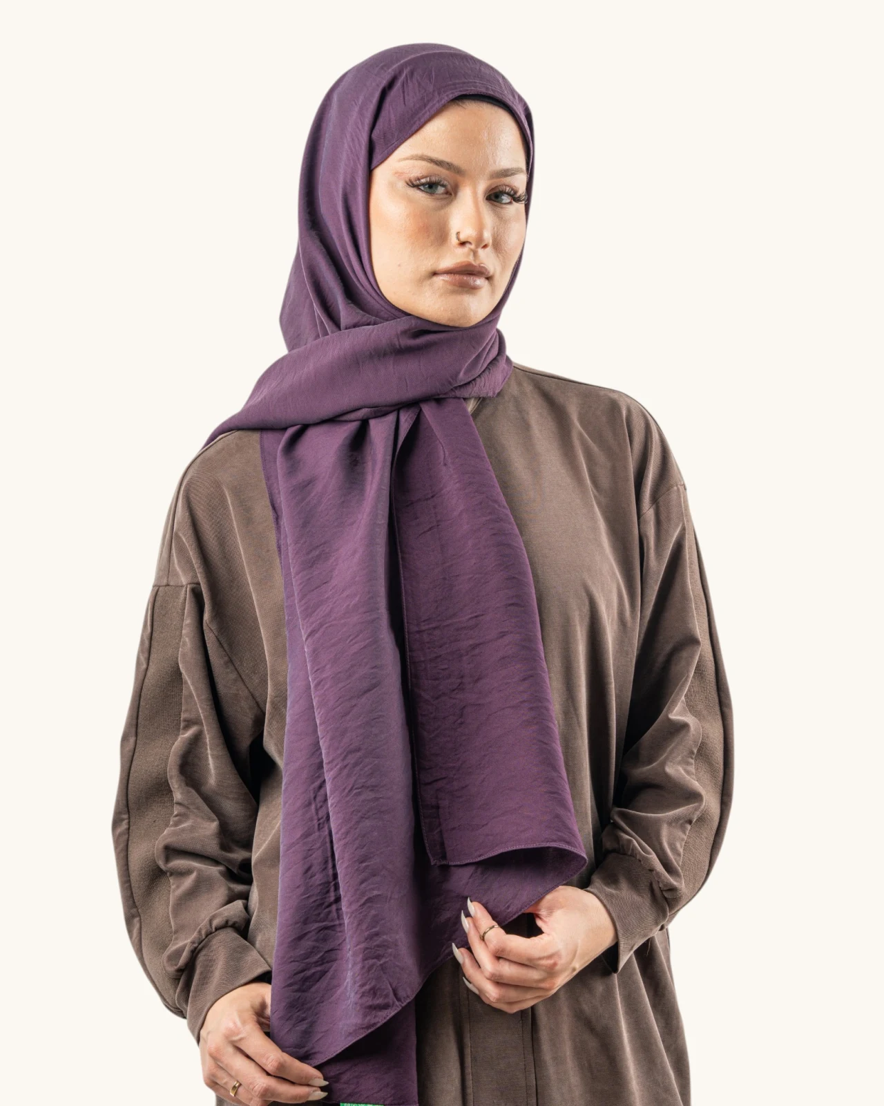 Benetton Siena Lüx Şal Mor