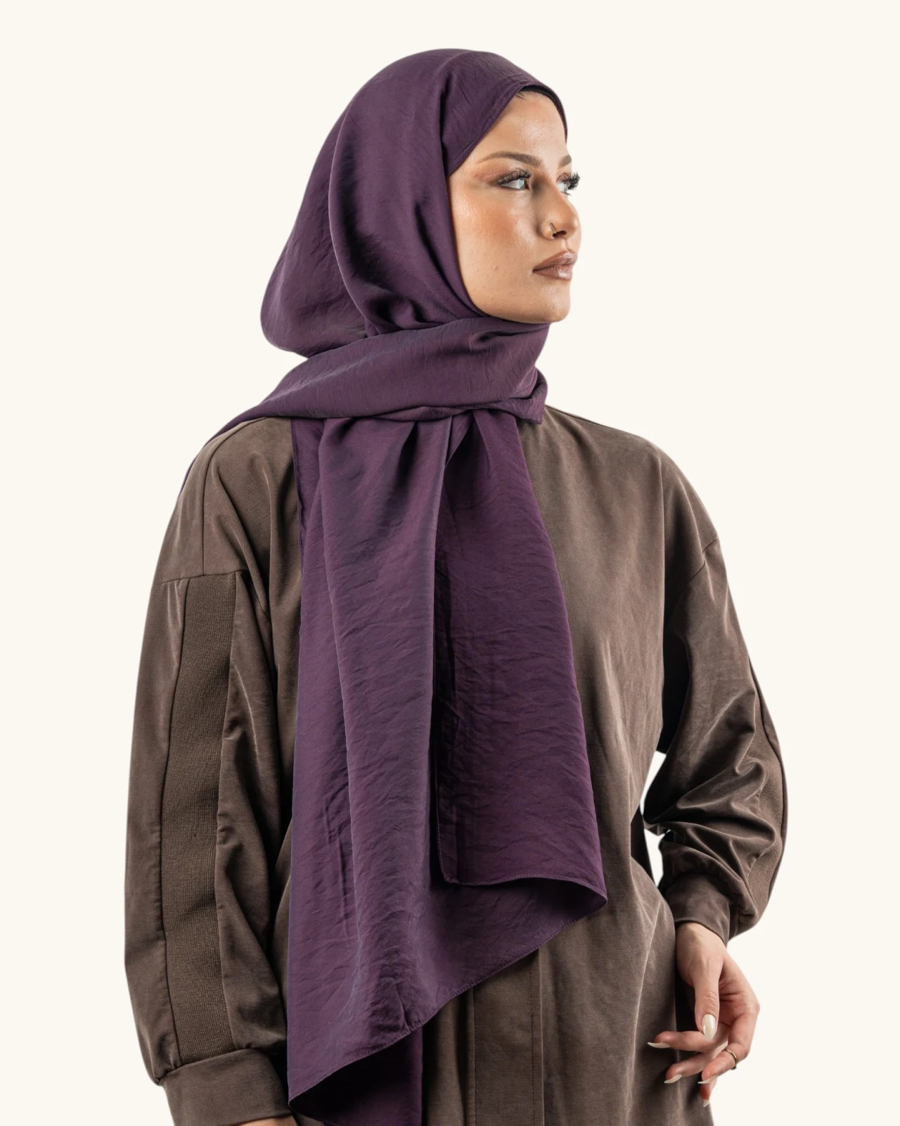 Benetton Siena Lüx Şal Mor