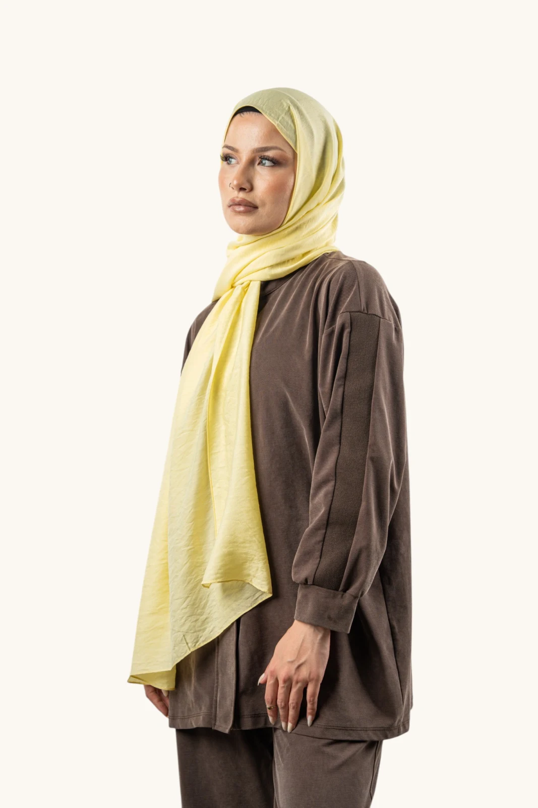 Benetton Siena Lüx Şal Sarı