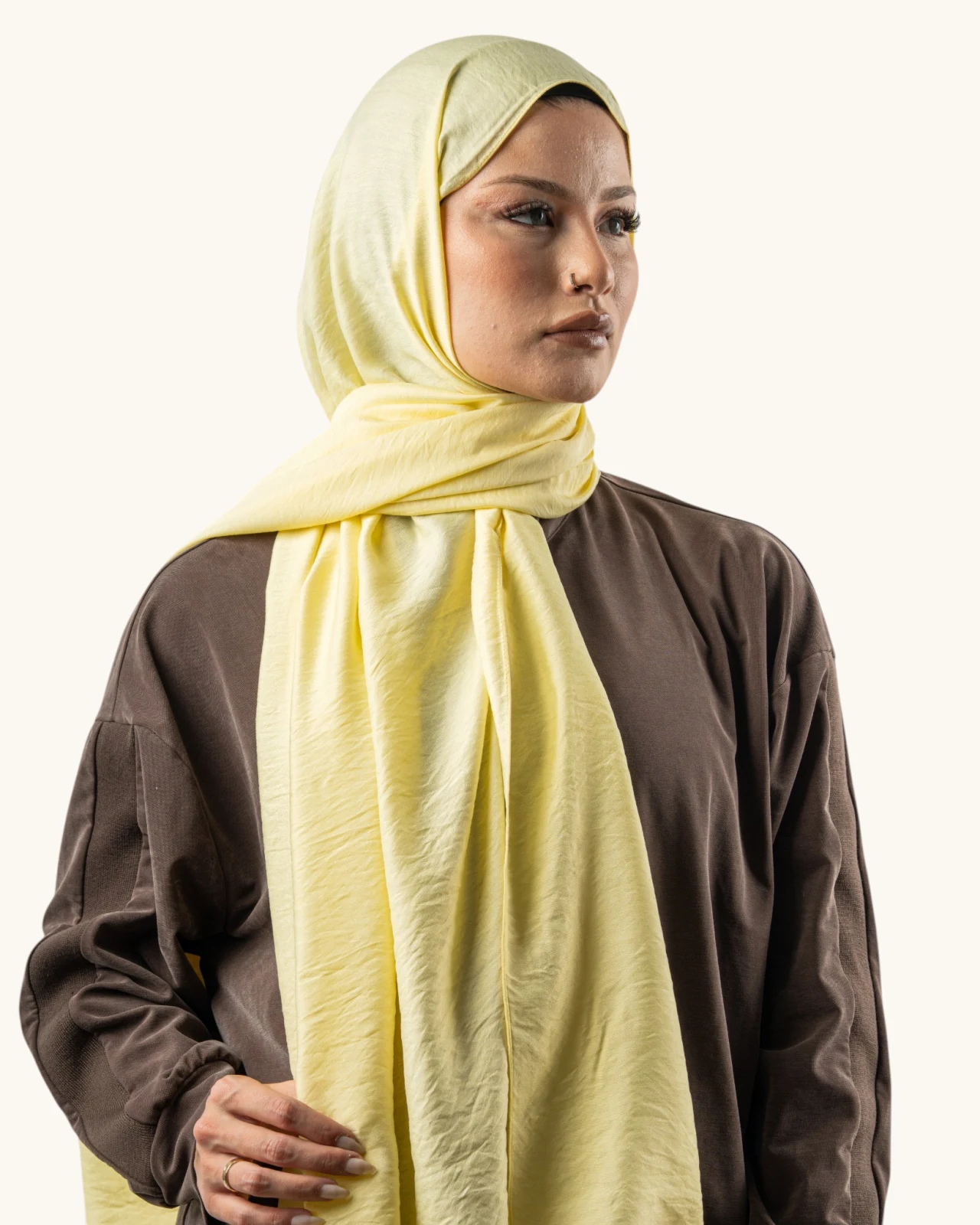 Benetton Siena Lüx Şal Sarı