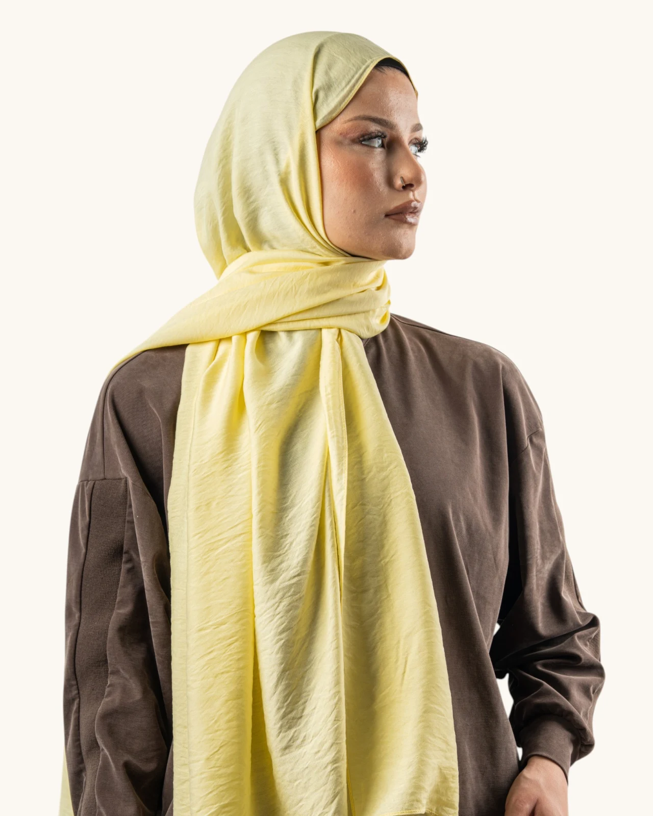 Benetton Siena Lüx Şal Sarı