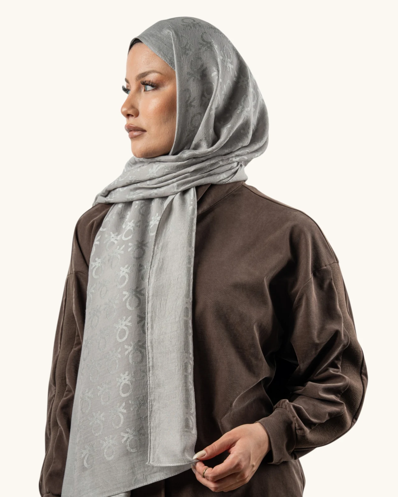 Benetton Lyocell Şal Roma A.Gri