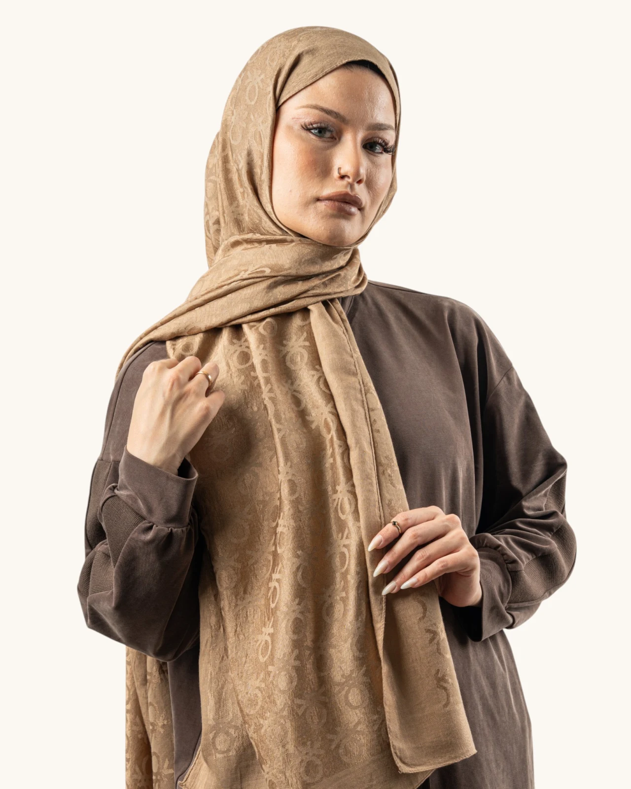 Benetton Lyocell Şal Roma Camel