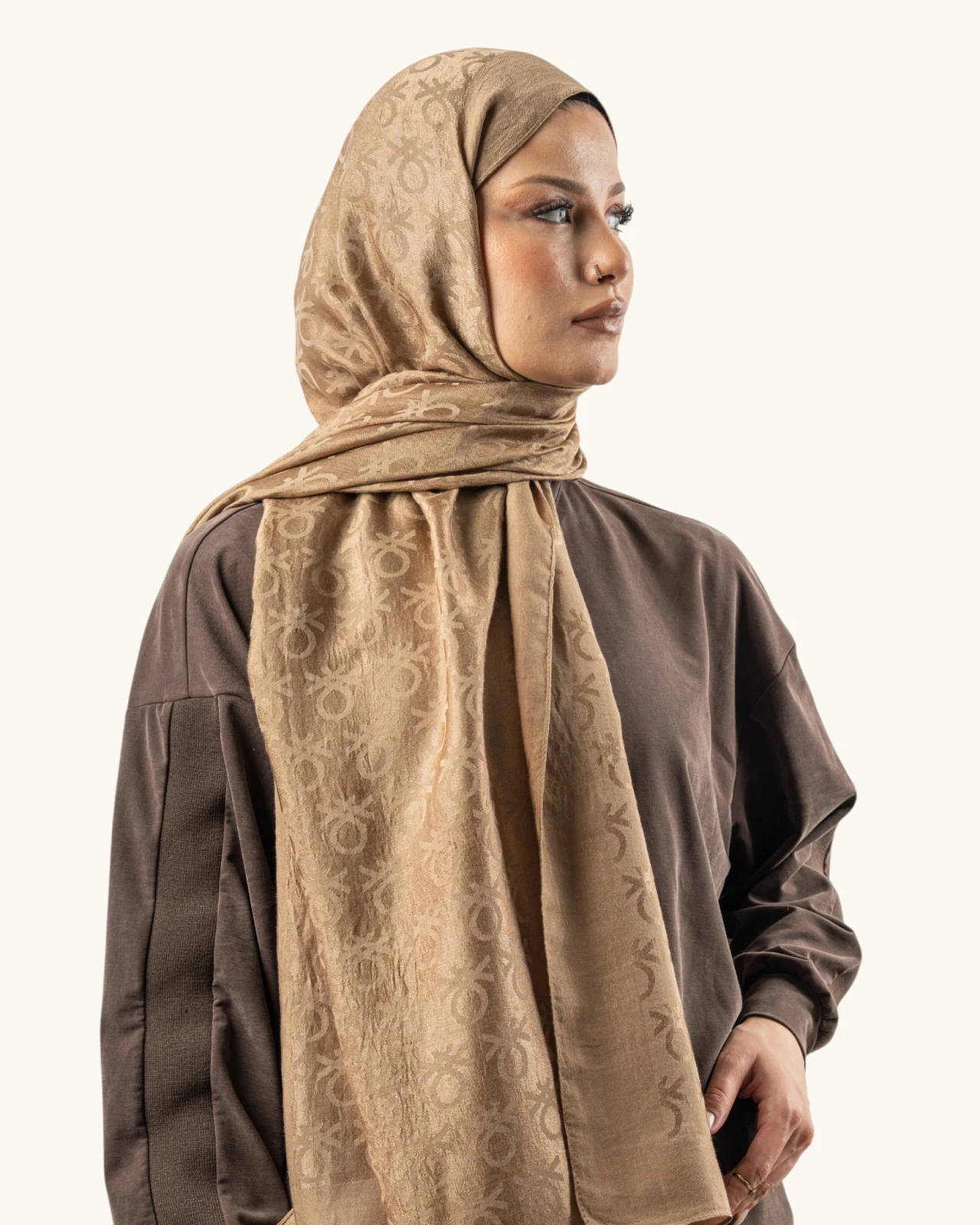 Benetton Lyocell Şal Roma Camel