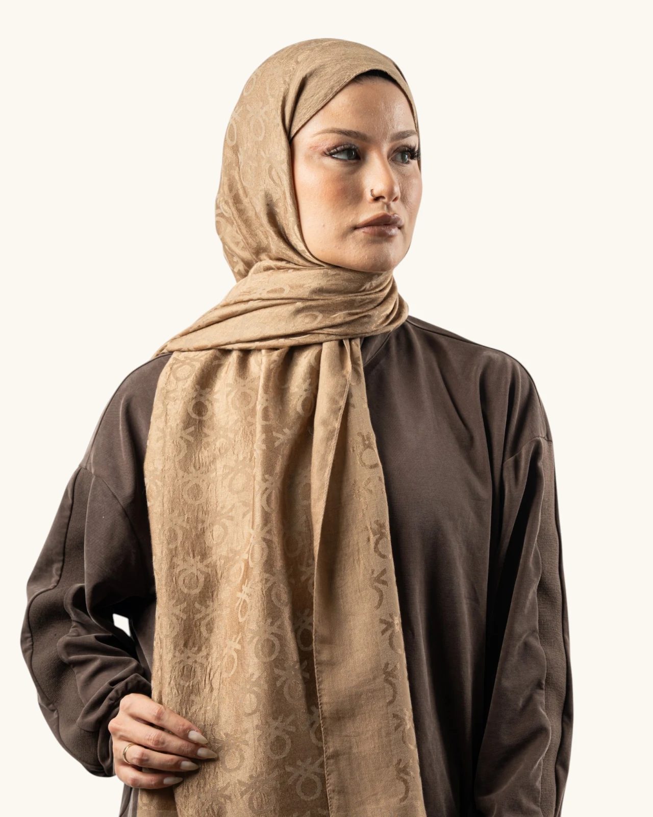 Benetton Lyocell Şal Roma Camel