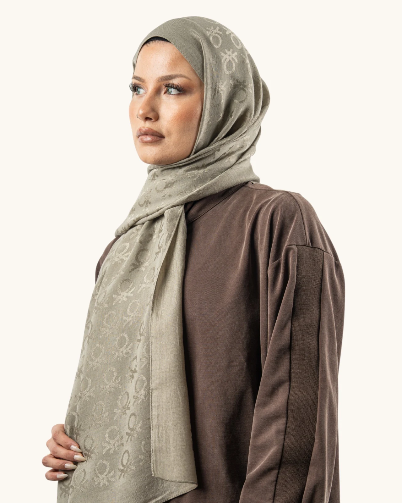 Benetton Lyocell Şal Roma K.Gri