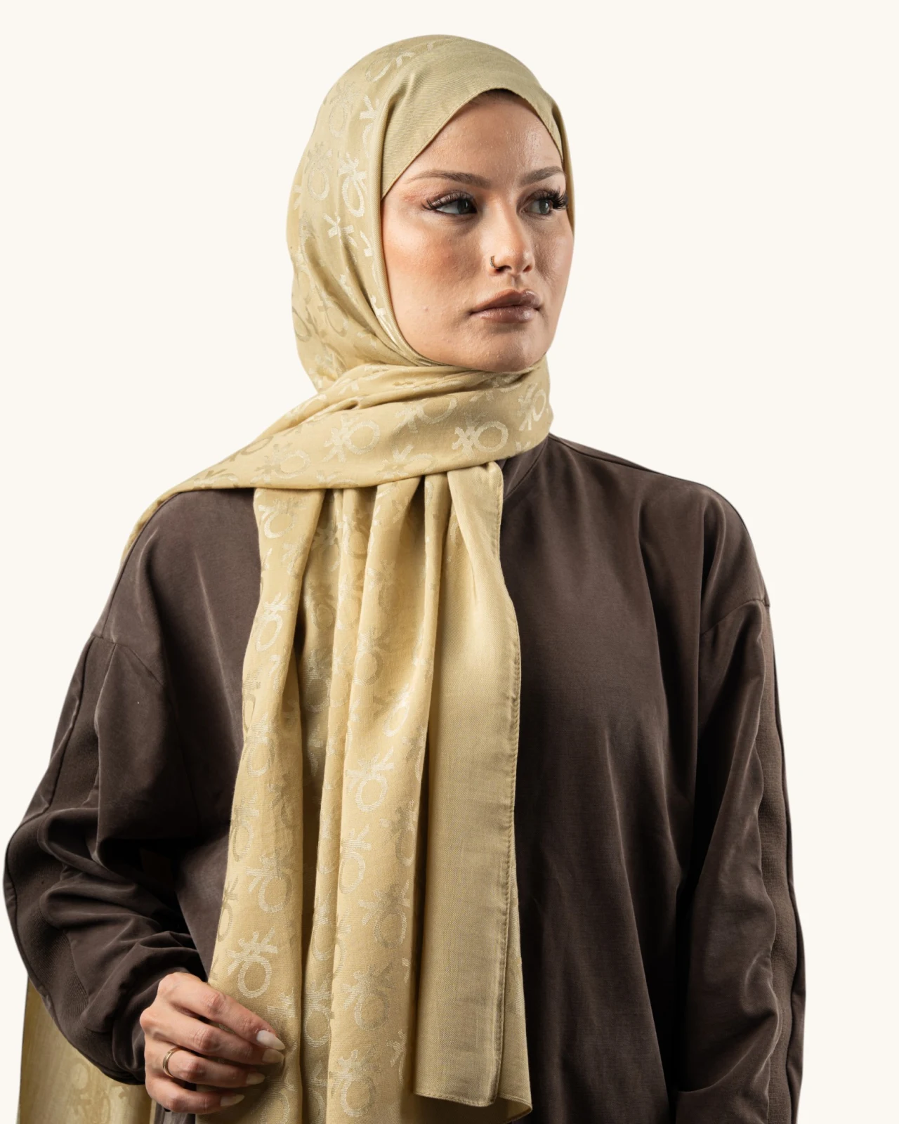 Benetton Lyocell Şal Roma A.Gold