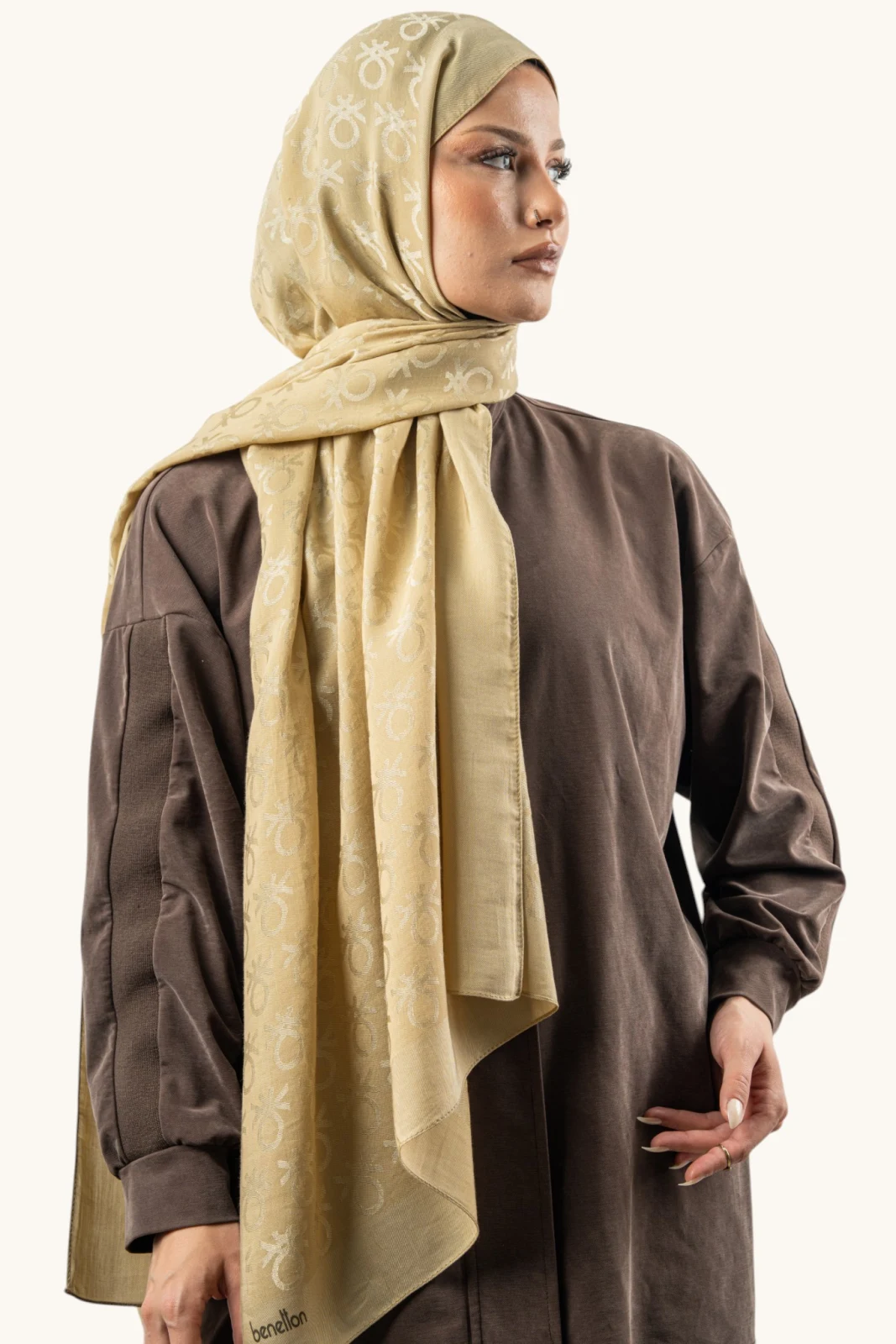 Benetton Lyocell Şal Roma A.Gold