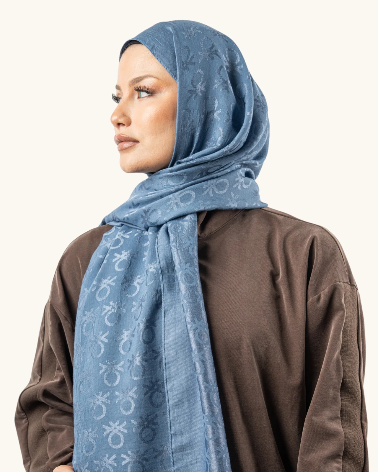 Benetton Lyocell Şal Roma İndigo