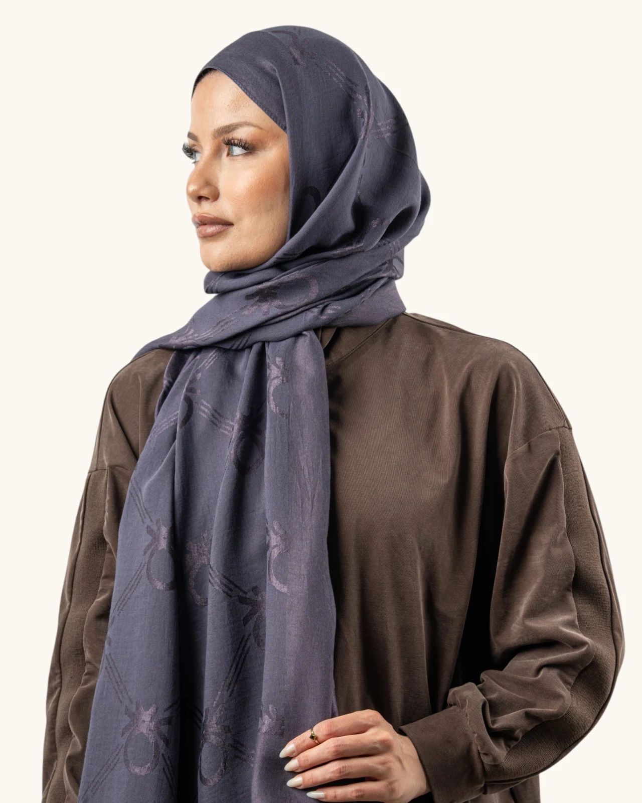 Benetton Lyocell Şal Milano K.Füme