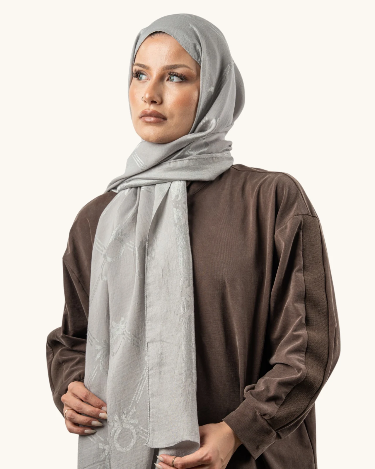 Benetton Lyocell Şal Milano A.Gri