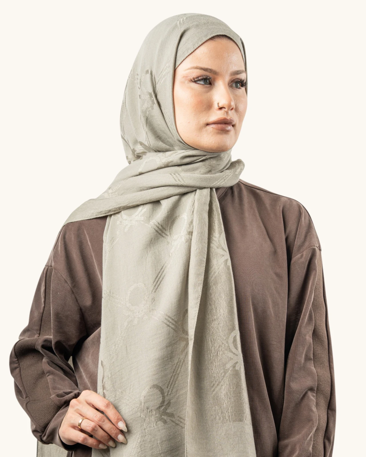 Benetton Lyocell Şal Milano K.Gri