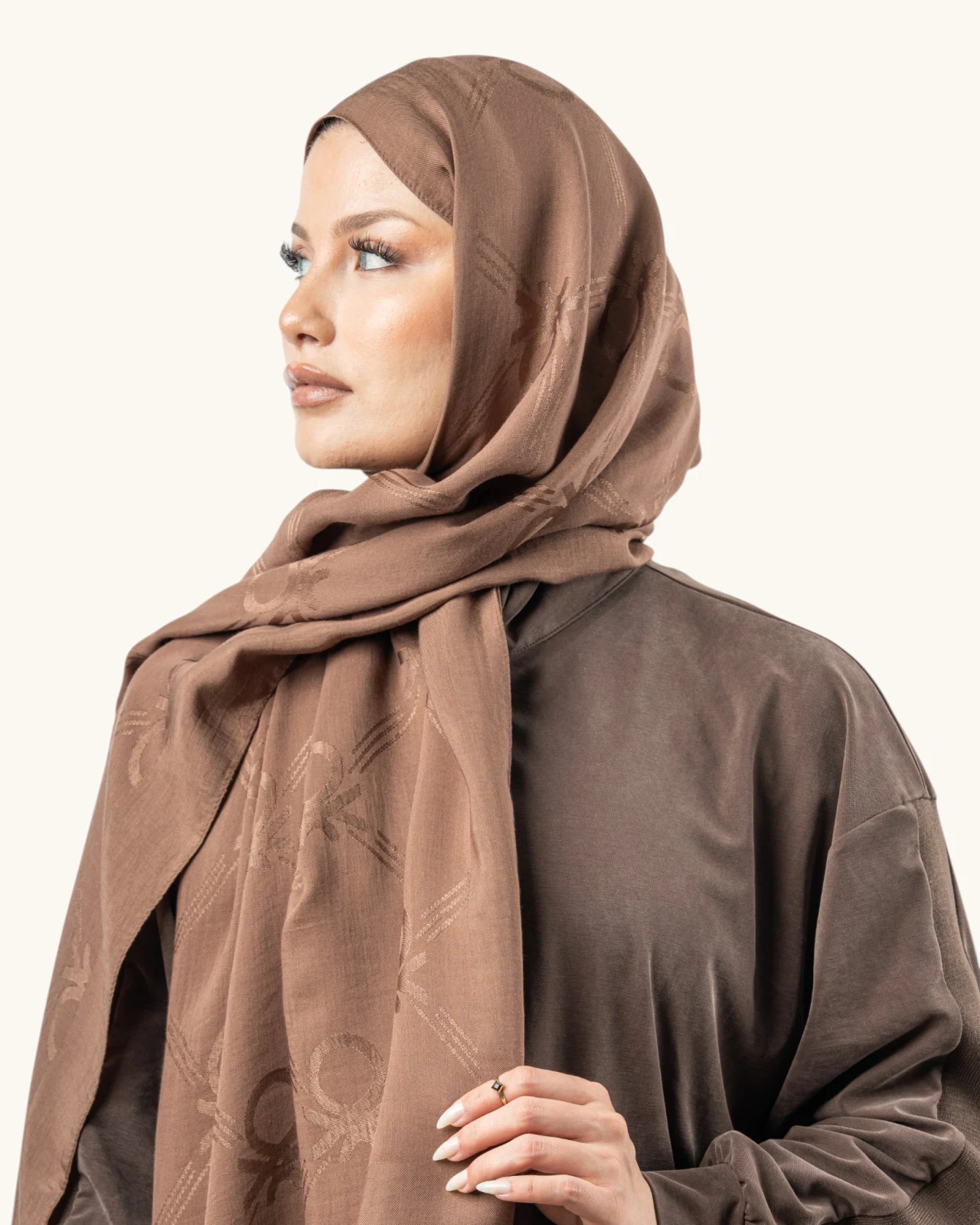 Benetton Lyocell Şal Milano Kahve