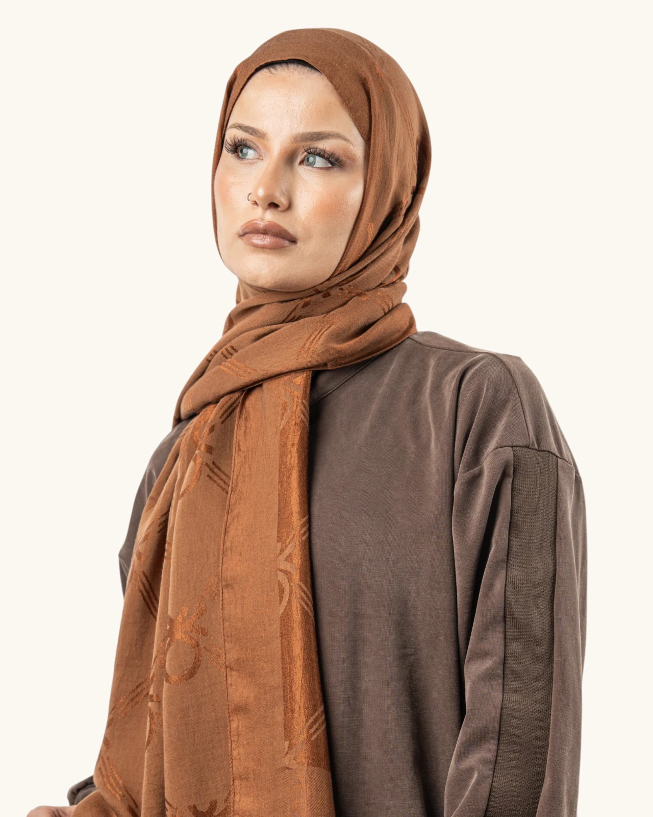 Benetton Lyocell Şal Milano Taba