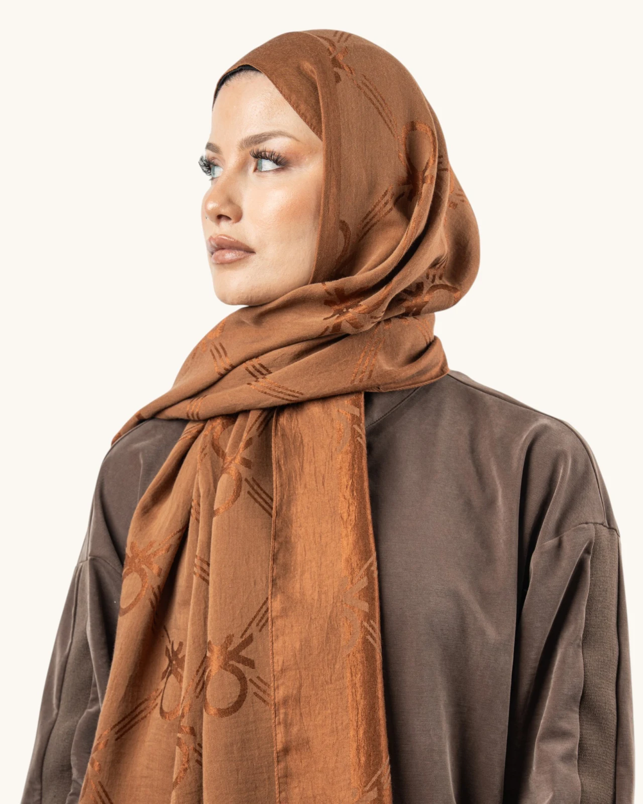 Benetton Lyocell Şal Milano Taba