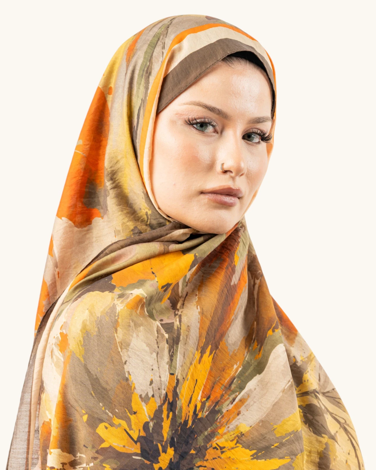 Benetton Fiore Şal Camel