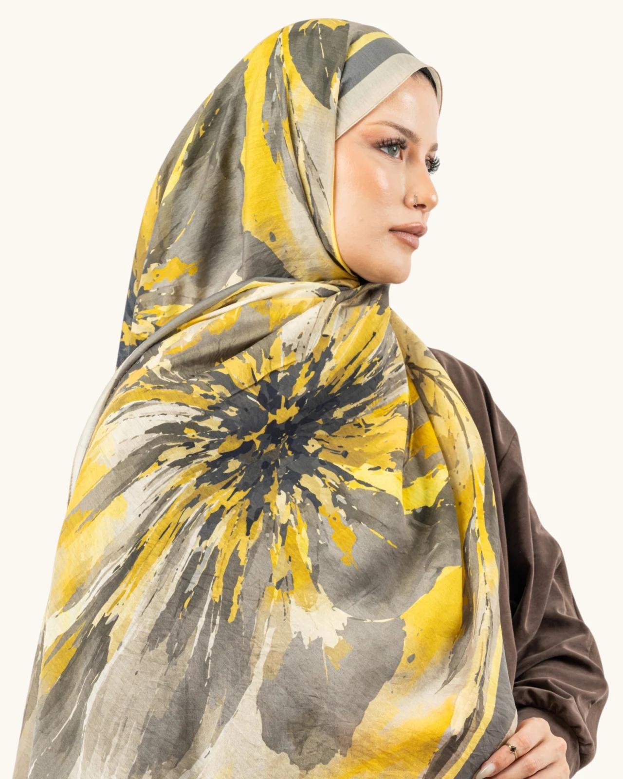 Benetton Fiore Şal Bej