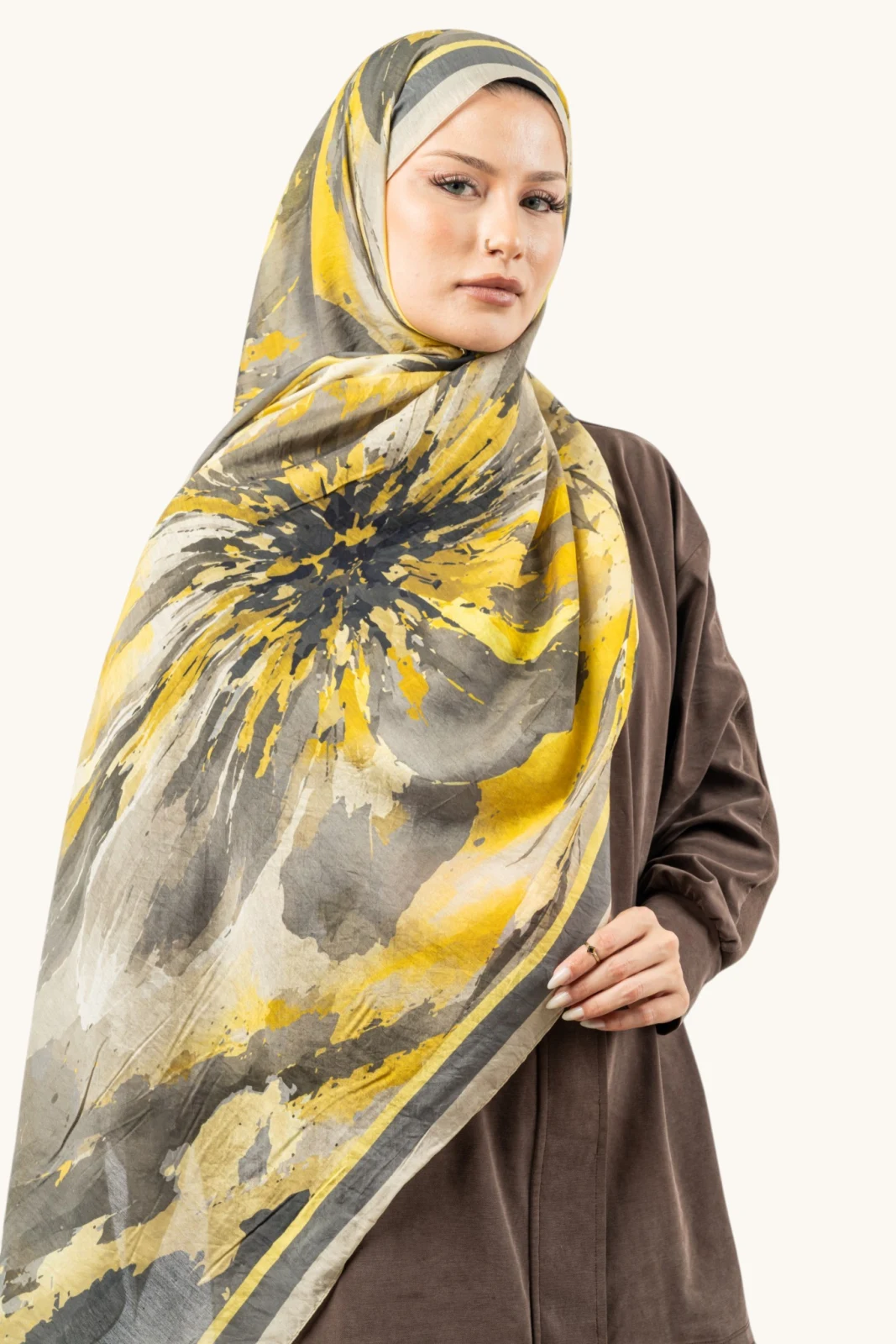 Benetton Fiore Şal Bej